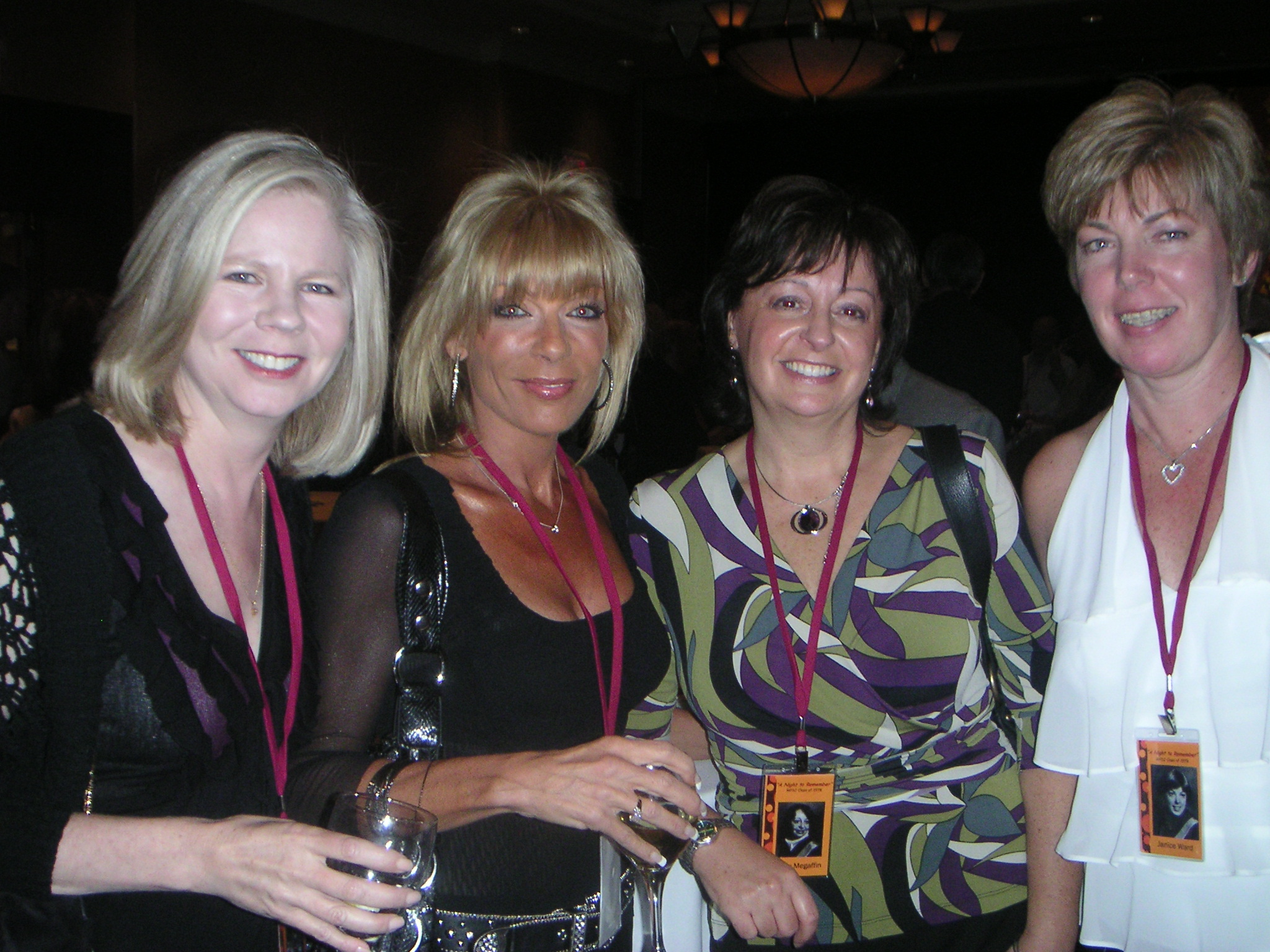 Susan Slattery, Cindie Mainelli, Cathy Megaffin, Janice Ward