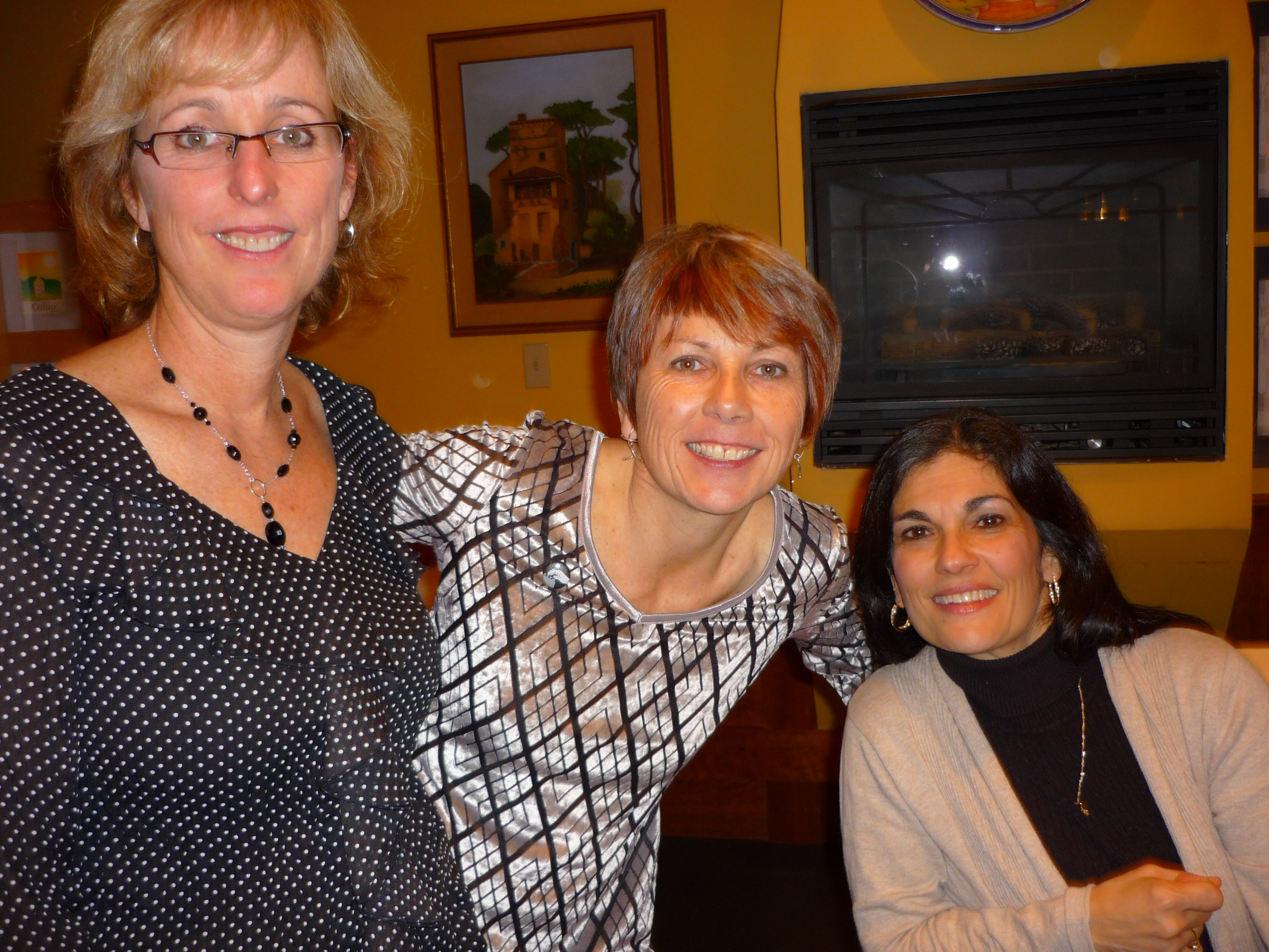 Sue Philp, Noreen Howes, Mary DiFonzo